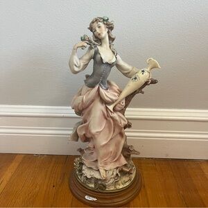 🩷 Italian Giuseppe Armani Lady with Amphora Sculpture